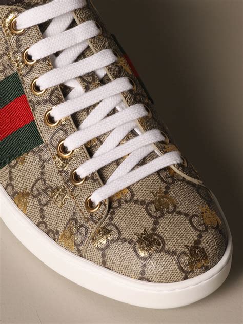 gucci sneakers with gucci print|Gucci casual sneakers.